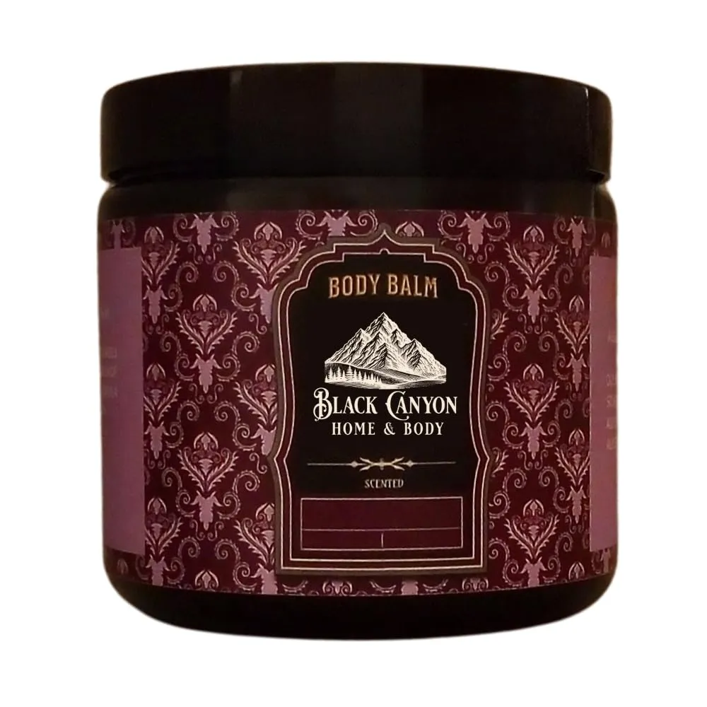 Black Canyon Peach Clove & Cardamom Scented Body Balm with Jojoba Oil, 16 Oz