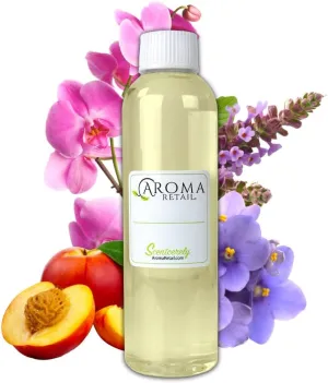 Black Orchid 4 oz Refill Fragrance for Oil Diffuser with Peach, Orchid, Cedarwood, & More Notes