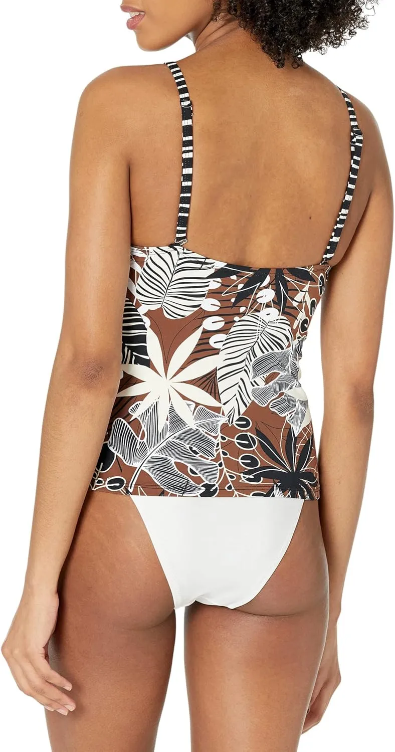 Bleu Rod Beattie Bold Moves High Neck Tankini Top