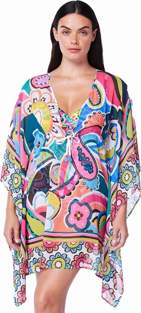 Bleu Rod Beattie Chiffon Caftan Cover Up, from Go for Bold, Size S