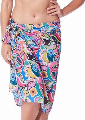Bleu Rod Beattie Go for Bold Wrap Pareo Multi MD/LG