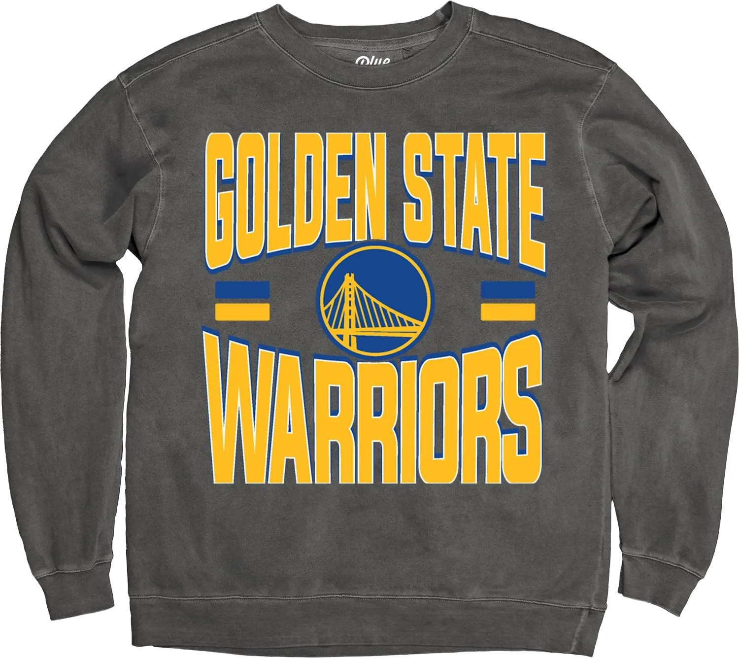 Blue 84 NBA Officially Licensed Crewneck Sweatshirt Ringspun Bold Black