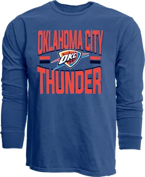 Blue 84 NBA Officially Licensed Long Sleeve T-Shirt Ringspun Bold Team Color