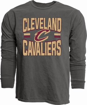 Blue 84 NBA Officially Licensed Long Sleeve T-Shirt Ringspun Bold Black