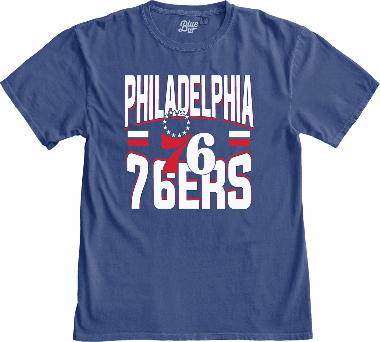 Blue 84 NBA Officially Licensed T-Shirt Ringspun Bold Team Color