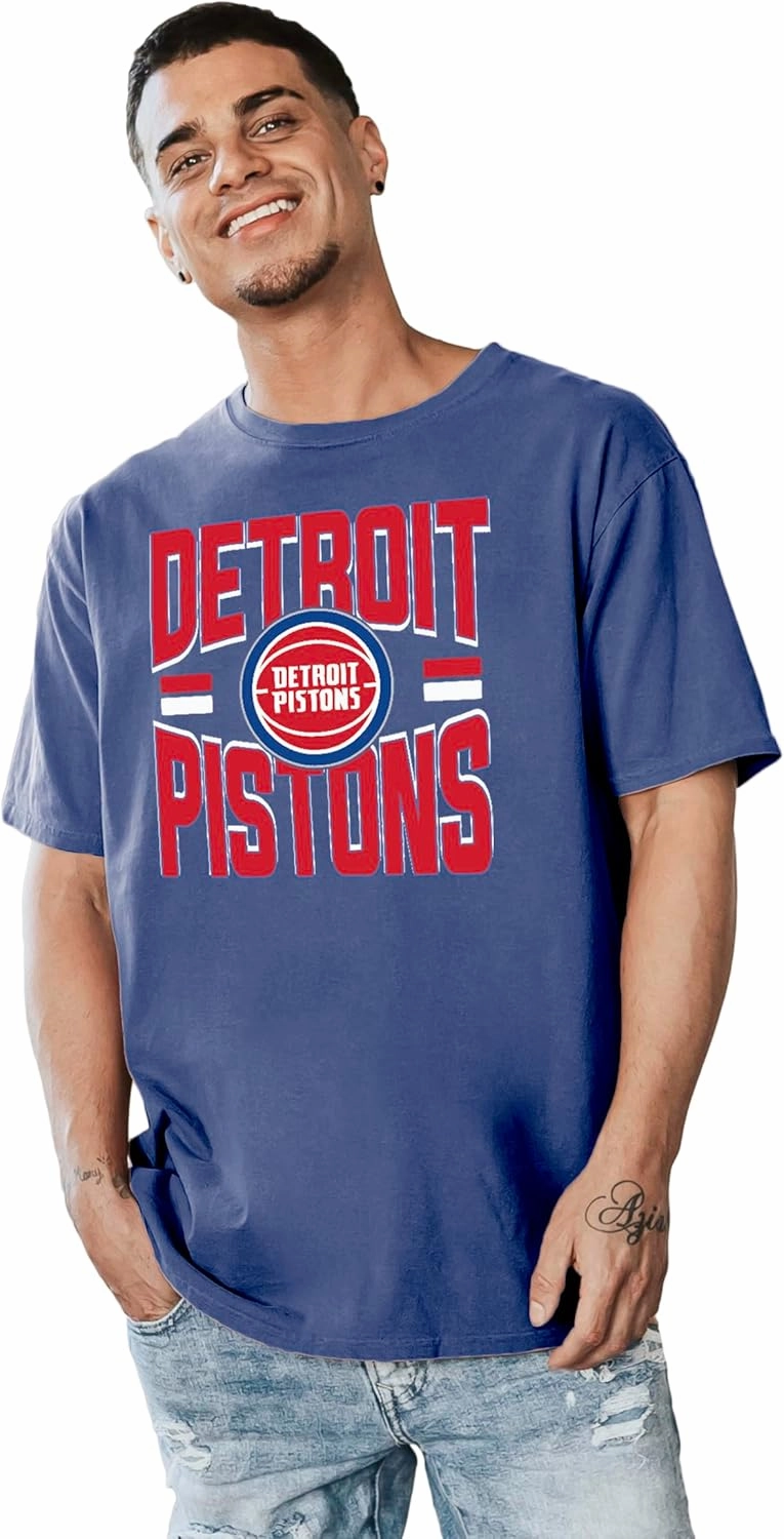 Blue 84 NBA Officially Licensed T-Shirt Ringspun Bold Team Color
