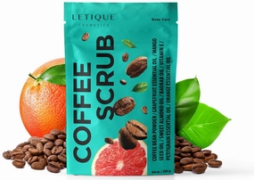 Body Scrub Coffee - Removing Dead Particles of the Epidermis and Stimulating Blood Circulation and Lymphatic Drainage, Makes Your Skin Supple, Smooth and Elastic - 8.8 fl. oz. / 250 g.