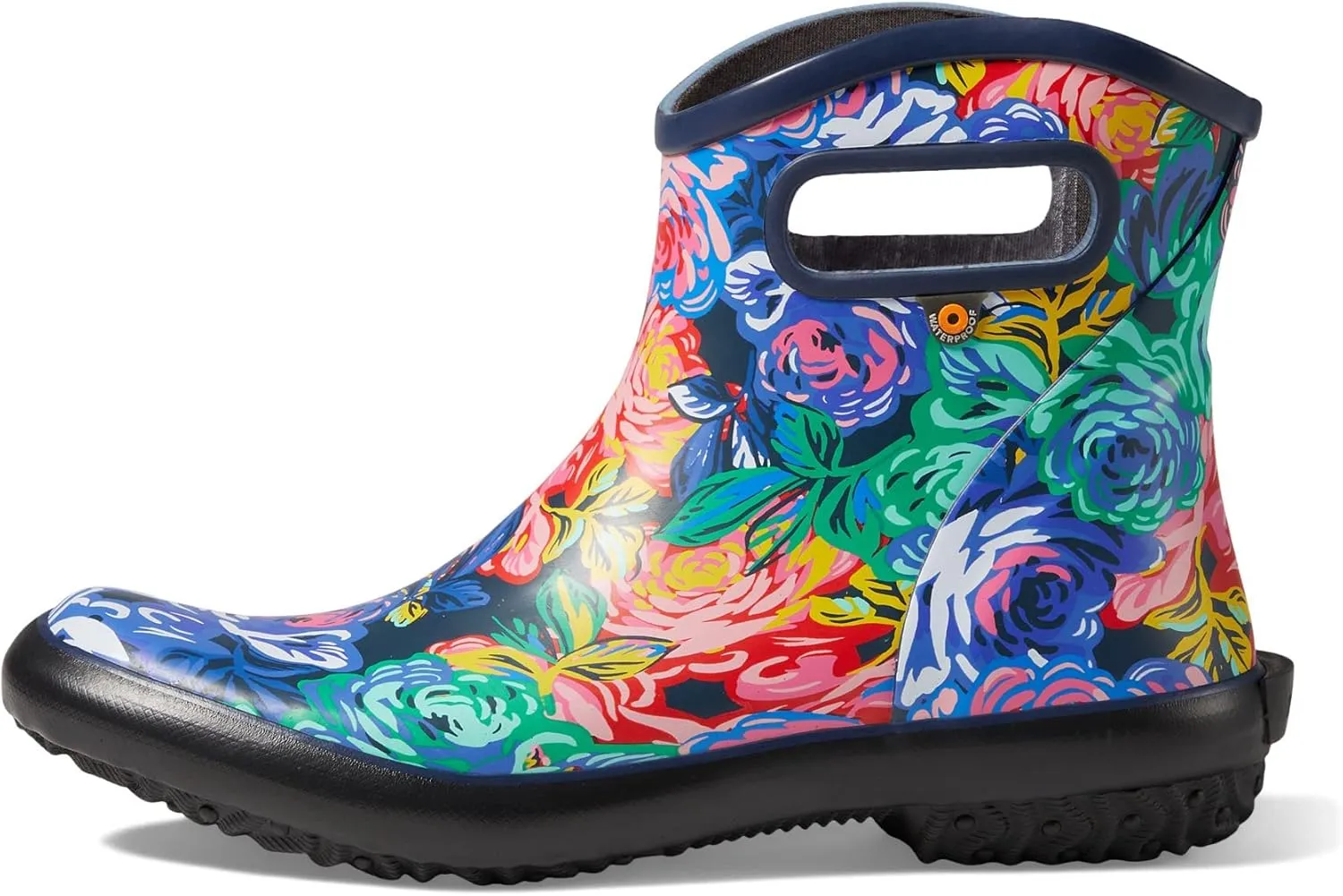 BOGS Women's Patch Ankle-Rose Garden Boot