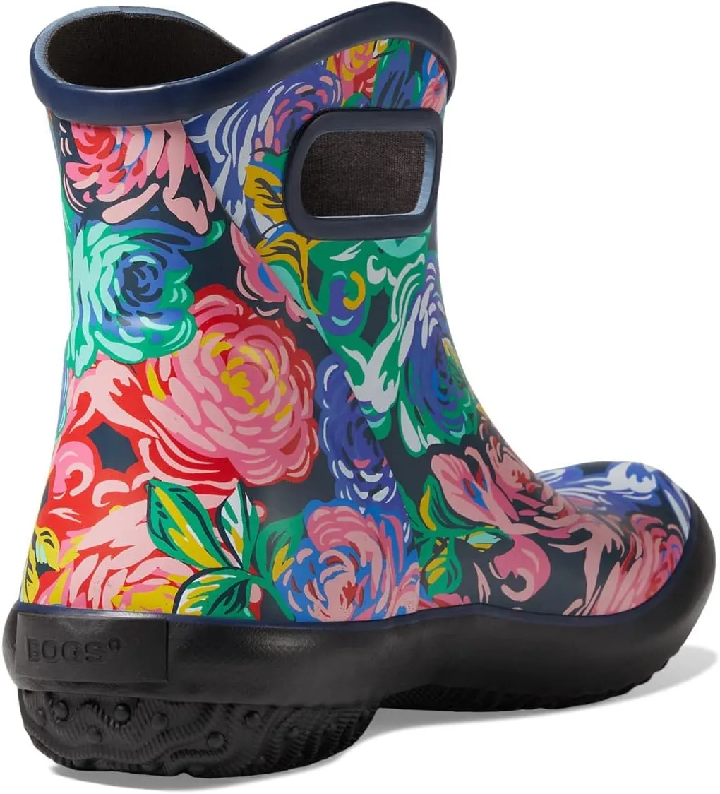 BOGS Women's Patch Ankle-Rose Garden Boot