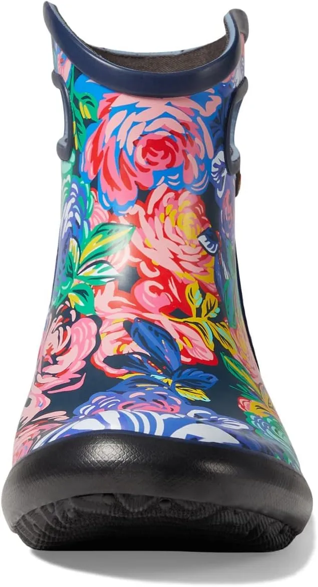 BOGS Women's Patch Ankle-Rose Garden Boot