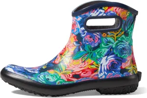 BOGS Women's Patch Ankle-Rose Garden Boot