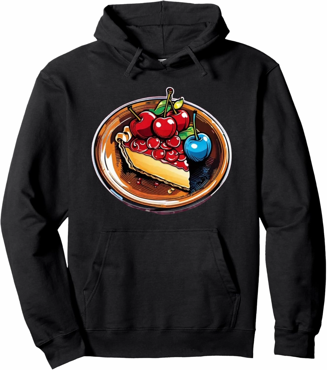 Bold Bakery Chef Baker Cake Pop Art Foodie Culinary Pullover Hoodie
