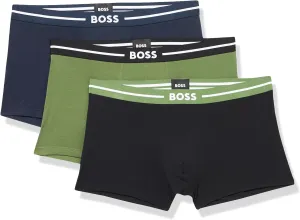 BOSS Men's 3-Pack Bold Logo Trunks