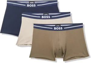 BOSS Men's 3-Pack Bold Logo Trunks