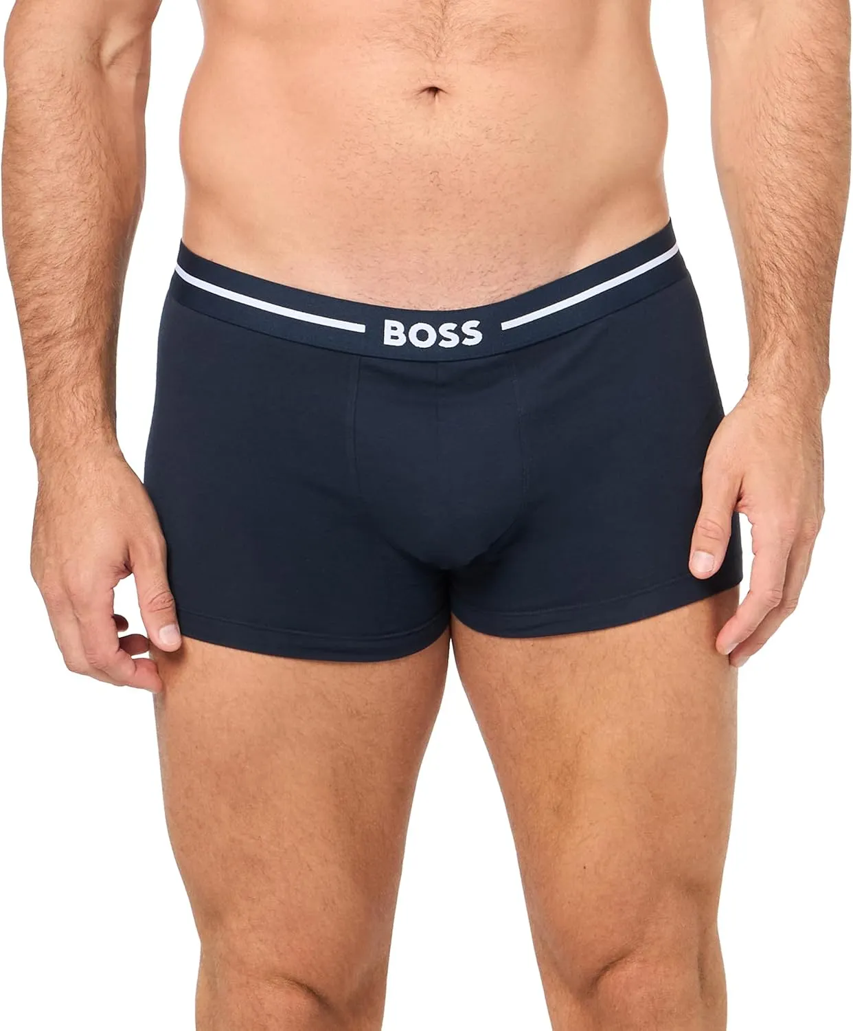 BOSS Men's 3-Pack Bold Logo Trunks