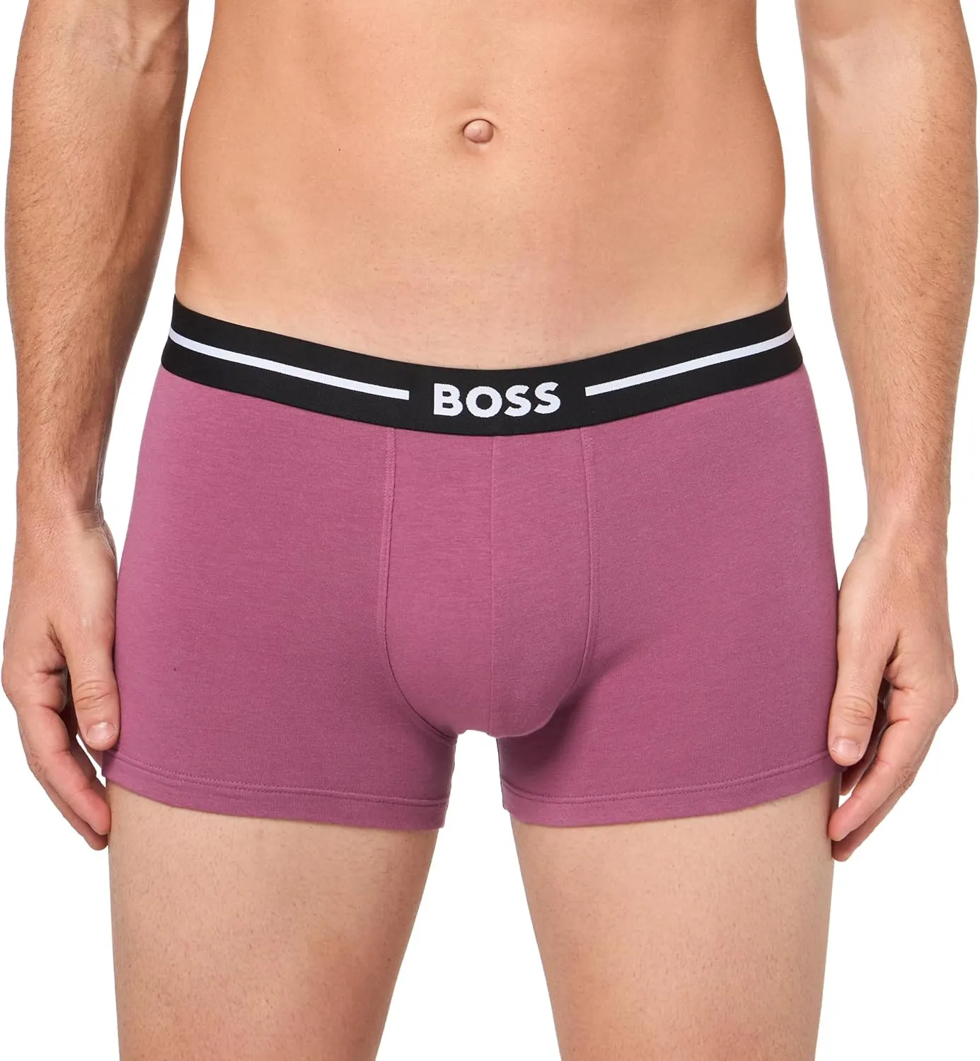 BOSS Men's 3-Pack Bold Logo Trunks