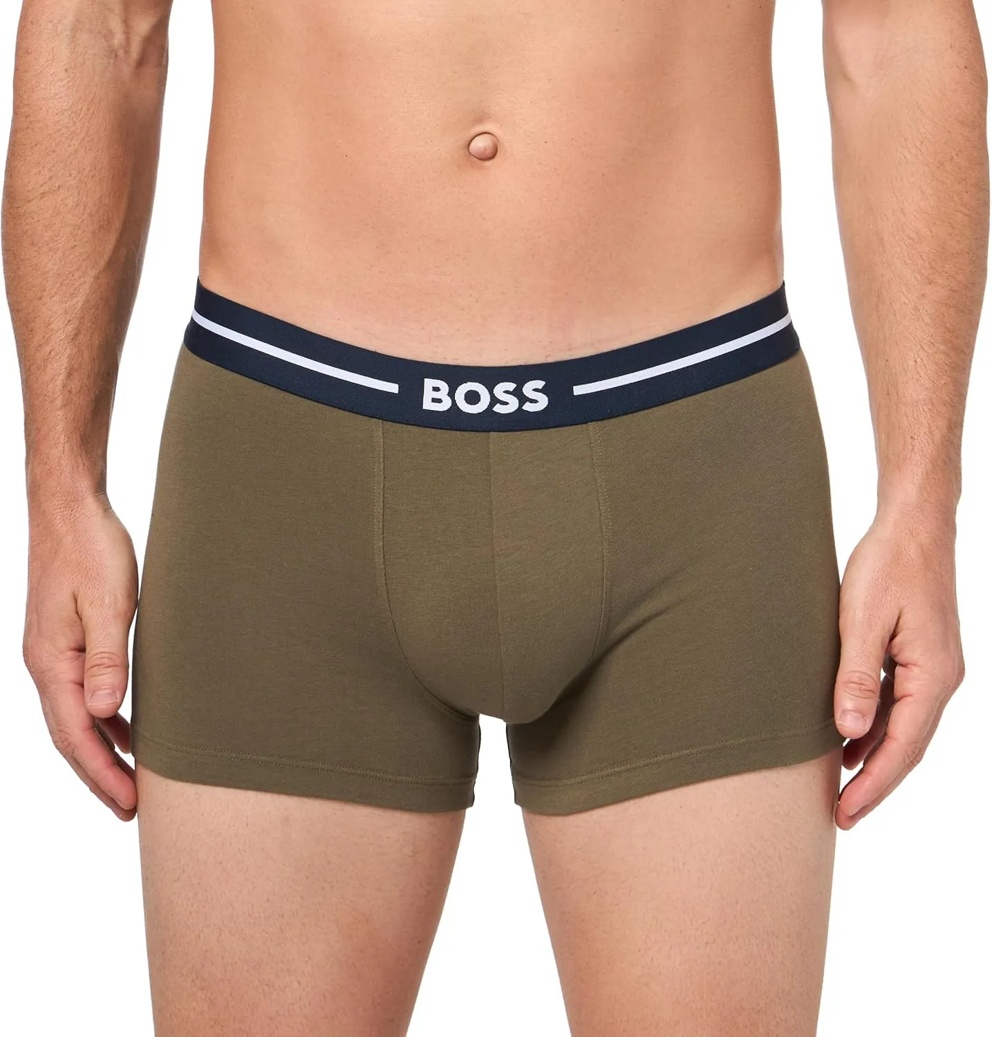 BOSS Men's 3-Pack Bold Logo Trunks