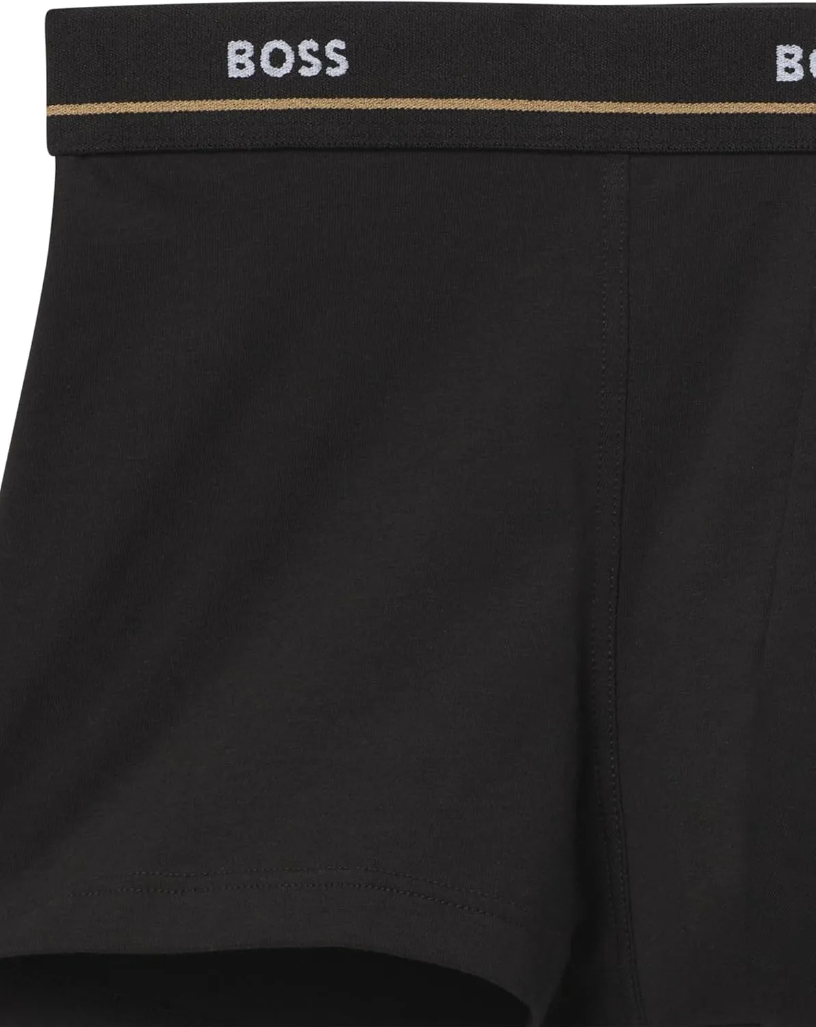 BOSS Men's 5 Pack Bold Logo Cotton Stretch Trunks