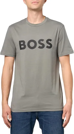 BOSS Men's Bold Logo Short-Sleeve Jersey T-Shirt