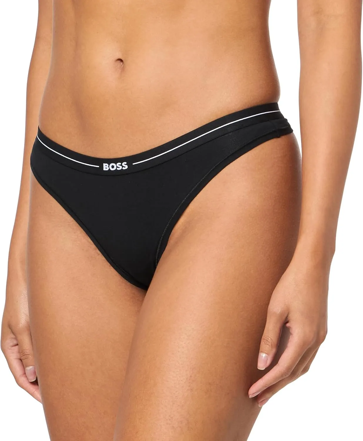 BOSS Women's 3-Pack Bold Logo Thongs