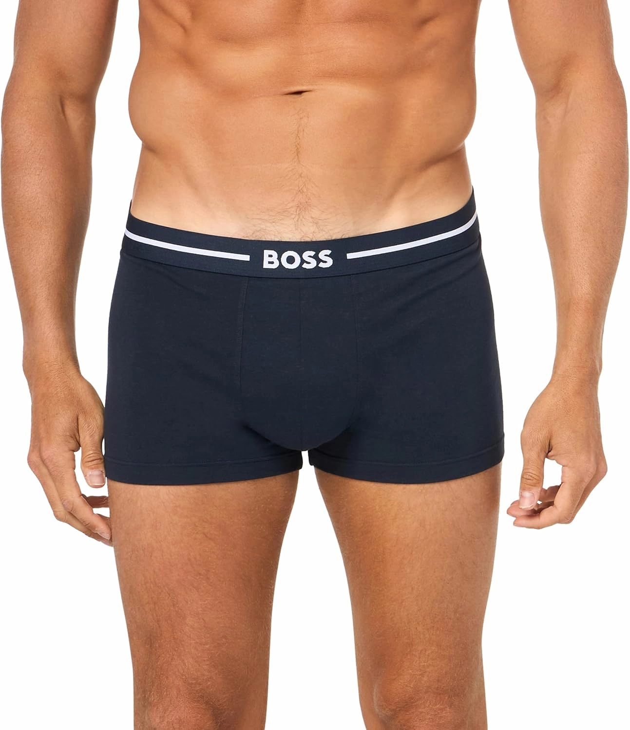BOSS Men's 3-Pack Bold Logo Trunks