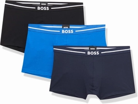 BOSS Men's 3-Pack Bold Logo Trunks
