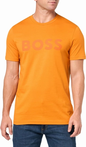 BOSS Men's Bold Logo Short-Sleeve Jersey T-Shirt