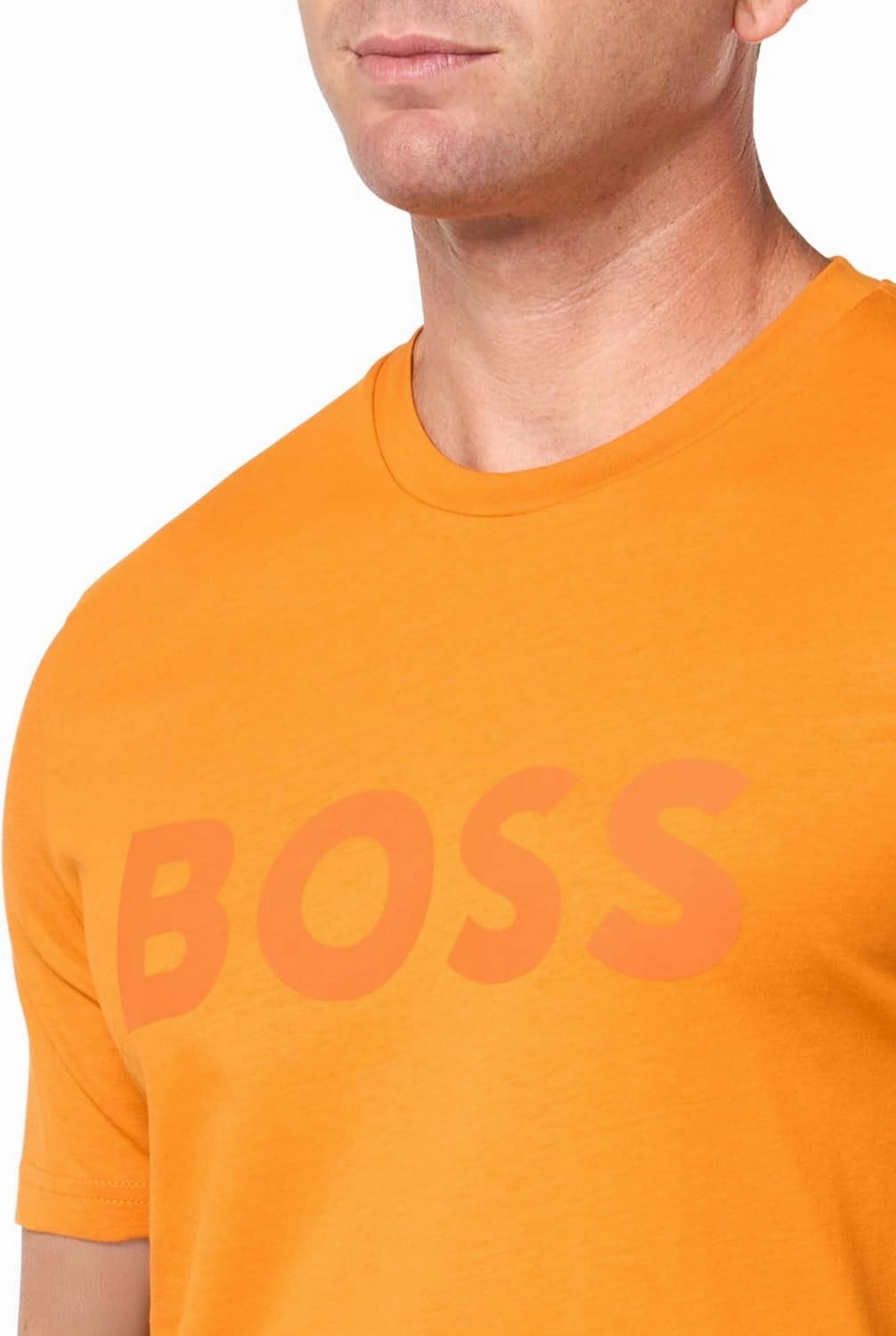 BOSS Men's Bold Logo Short-Sleeve Jersey T-Shirt