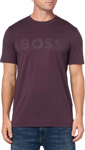 BOSS Men's Bold Logo Short-Sleeve Jersey T-Shirt