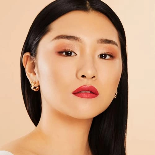 Bossy Cosmetics Vegan Lipstick Matte, Long Lasting, Hydrating Lip Stick with Vitamin E and Watermelon Seed Oil, Paraben and Cruelty Free (Inspiring - Fuchsia Color)