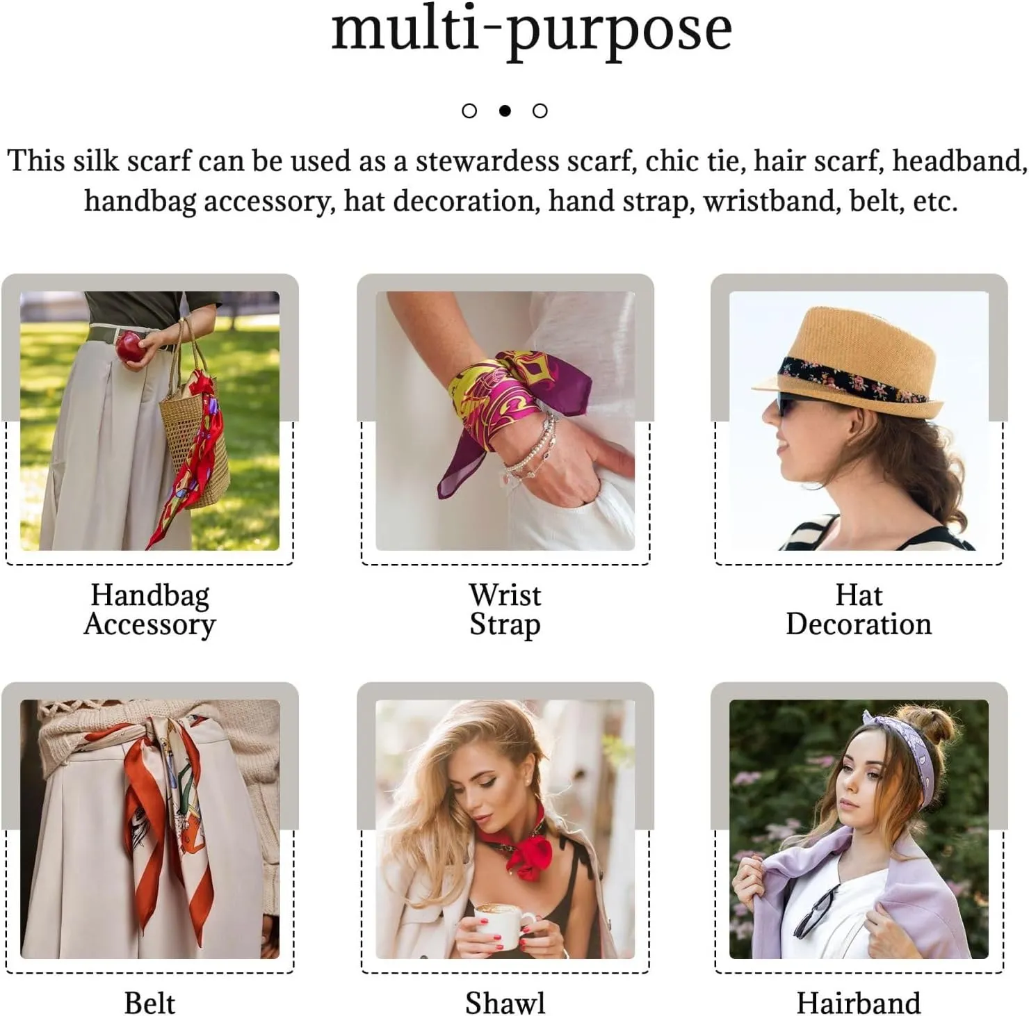 Bright Cabbage Stylish Scarf For Women Lightweight Printed Scarves Spring Fall Fashion Shawl Wraps For Women