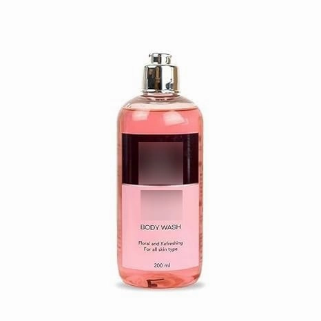 British Rose Body Wash - Deep Cleansing | Exfoliating | Nourishing Liquid Soap | Men and Women - 200ml