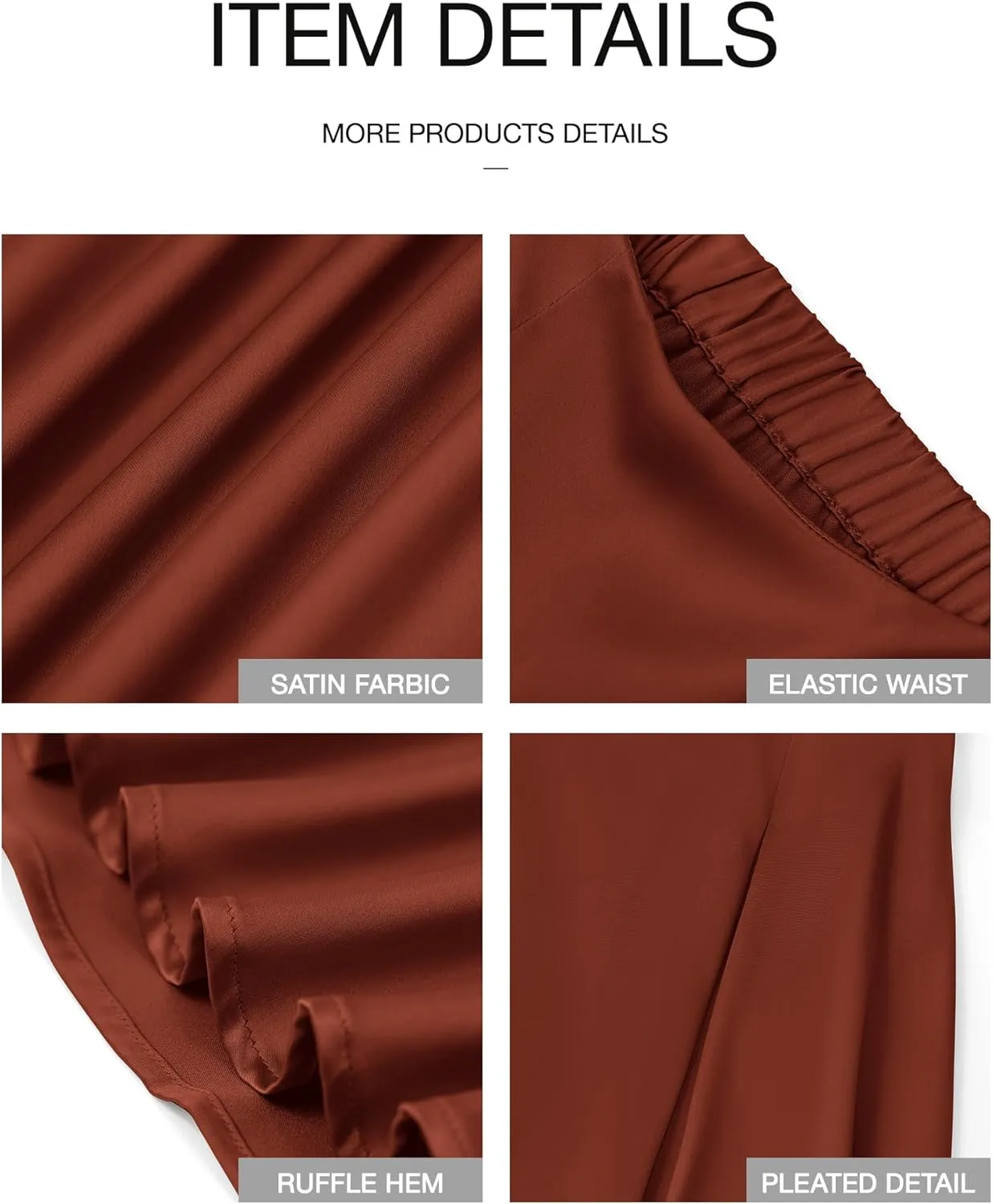 BTFBM Womens High Waist Satin Skirts Summer Spring Outfits 2025 Elegant Flowy A-Line Party Cocktail Long Maxi Skirt