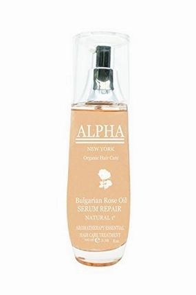 Bulgarian Rose Oil Serum organic Hair Care By Alpha New York 100 ml. / 3.38 fl.oz.