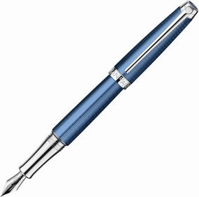 Caran d'Ache 4799-178 Fountain Pen, Bold, Leman 4799-178, Grand Blue, Dual Use, Genuine Imported