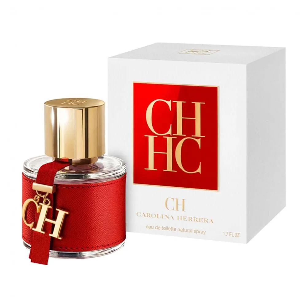 Carolina Herrera Ch Fragrance For Women - Fresh Floral Amber Scent - Top Notes Of Bergamot, Orange, Grapefruit And Juicy Melon - Floral Heart Notes - Ends With Tasty Base Notes - Edt Spray - 3.4 Oz