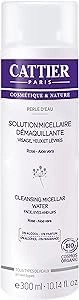 Cattier Perle d'Eau Organic Cleansing Micellar Solution 2 x 300ml To remove make-up of face, eyes and lips.