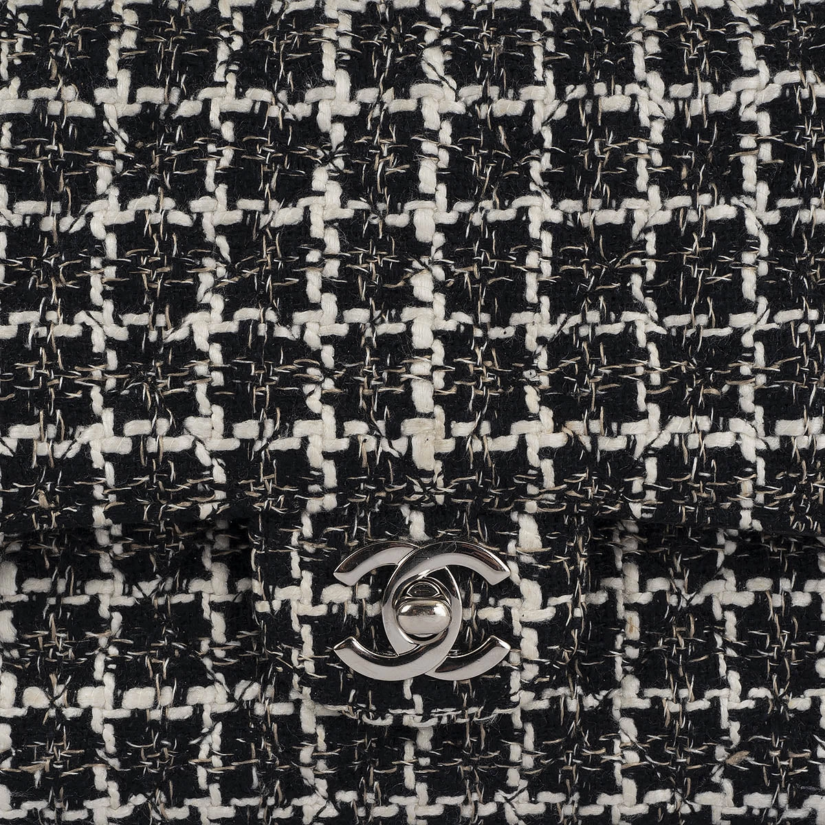 Chanel Classic Medium Tweed Timeless Double Flap Bag