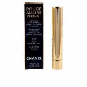 Chanel Rouge Allure Lextrait Lipstick - 818 Rose Independant for Women - 0.07 oz Lipstick (Refill)