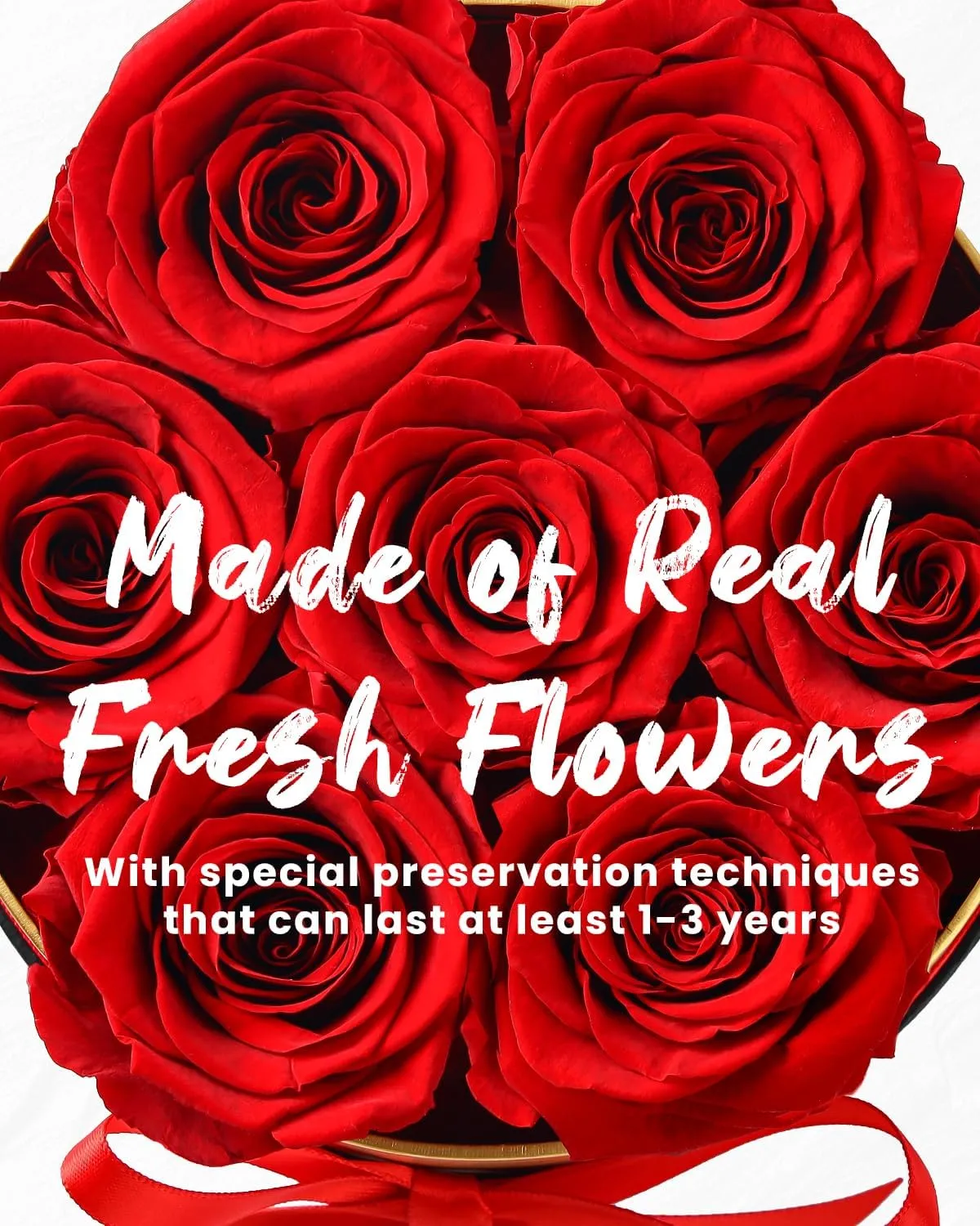 Changshunqi 16 Flowers Forever Preserved Roses in a Heart Box, Preserved Flowers Womens Birthday Gifts for Women Mothers Day Gift, Eternal Real Rose Anniversary Romantic Woman Gifts for Mom Her Wife