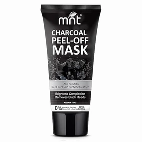 Charcoal Peel Off Mask for Women & Men | Removes Blackheads & Whiteheads | Deep Cleansing Charcoal Peel Off Mask for Oily Skin & Dull Face | 100 g