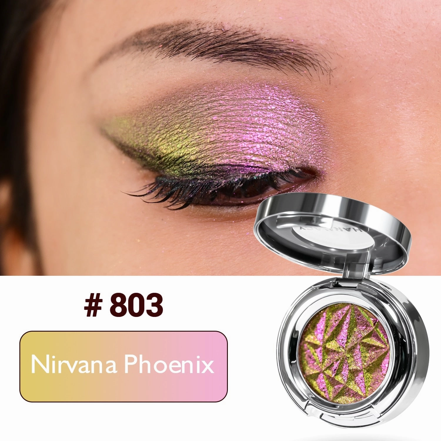 CHARMACY Duochrome Long-lasting Eyeshadow Palette High Quality