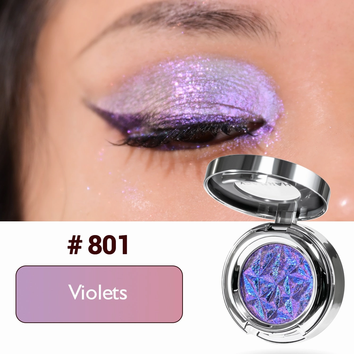 CHARMACY Duochrome Long-lasting Eyeshadow Palette High Quality