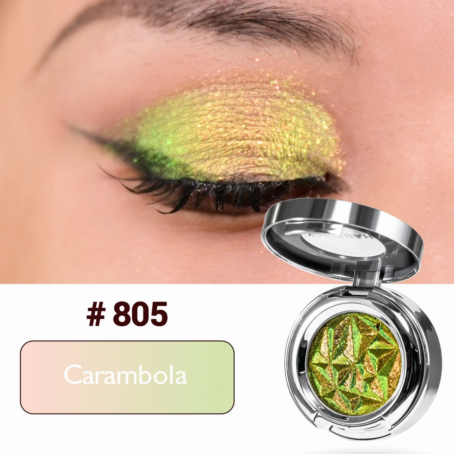 CHARMACY Duochrome Long-lasting Eyeshadow Palette High Quality