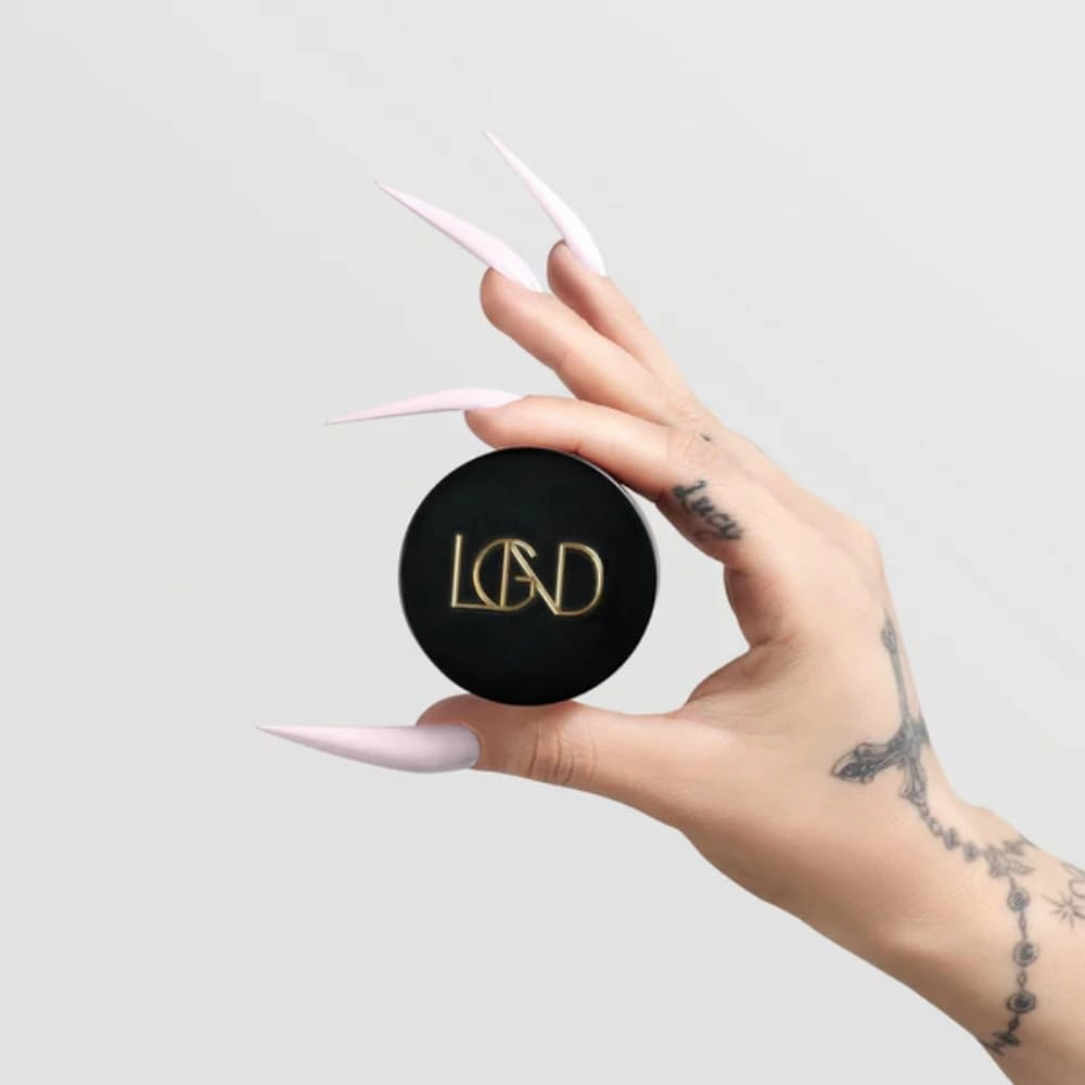 Chaun Legend Acrylic Powder, 2oz Long Lasting Salon Quality, Bubble Free, Self Leveling Professional Manicures, Fake Nails, Carving & Extensions, Radiant Rosewater