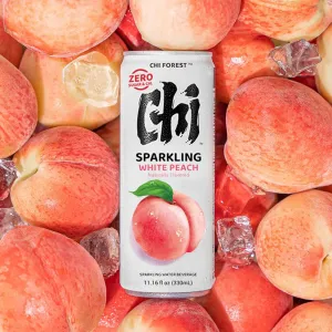 CHI FOREST White Peach Sparkling Water (11.15 oz* 24)…