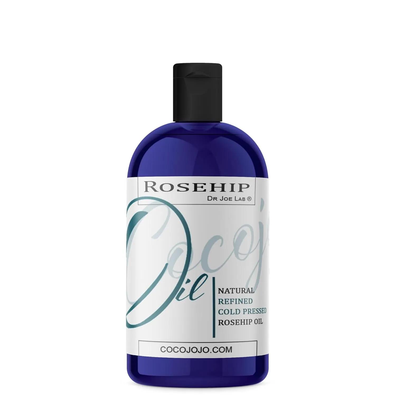 cocojojo Rosehip Oil for Face, Rose Oil for Face, Rose Hip Oil for Face, Rosehip Oil, Pure Refined Cold Pressed All Natural for Hair Skin Face Body Nails Jojoba Oil - 16 Oz