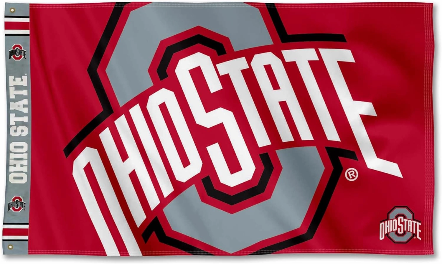 College Flags & Banners Co. Ohio State Buckeyes Bold Logo Premium Flag