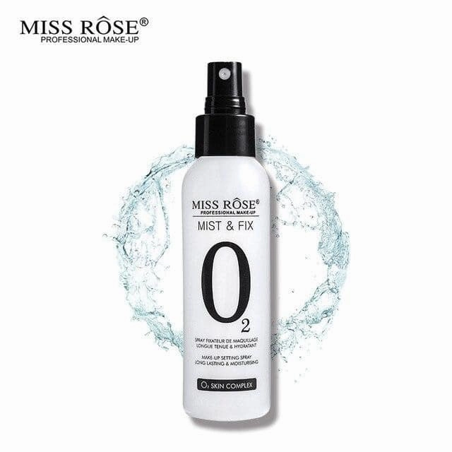 Convenient Weather-resistant MISS ROSE Fix Spray Setting & O2 Mist