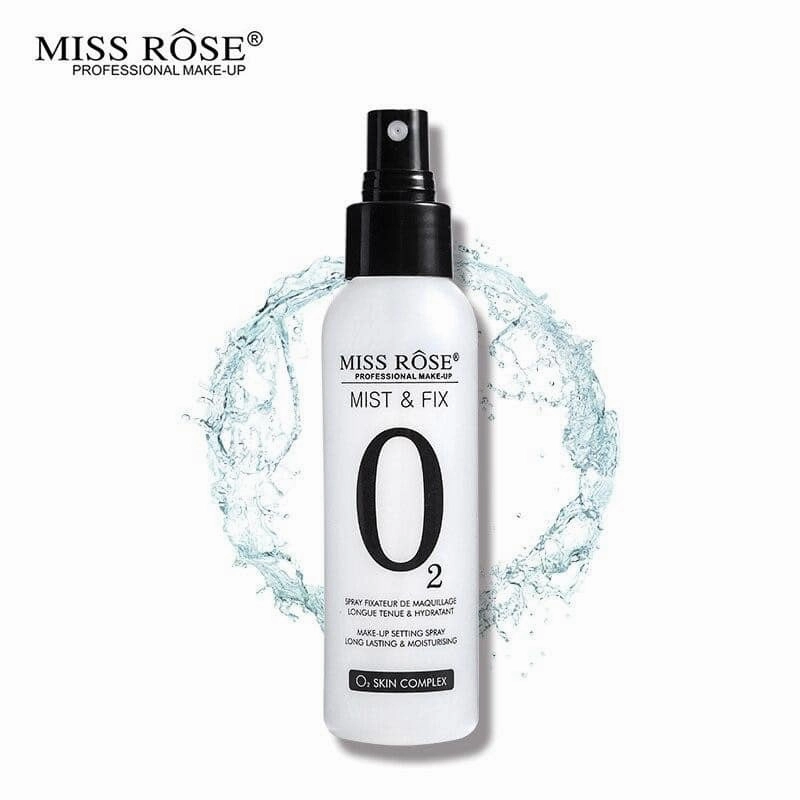 Convenient Weather-resistant MISS ROSE Fix Spray Setting & O2 Mist